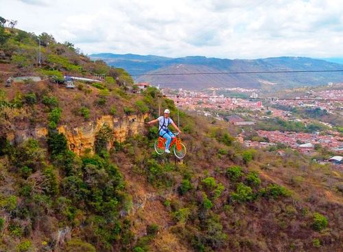 Bicicable en San Gil