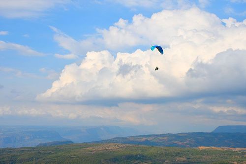 Parapente en Curití