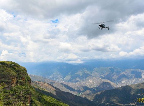 Vuelo en Helicóptero Cañón del Chicamocha